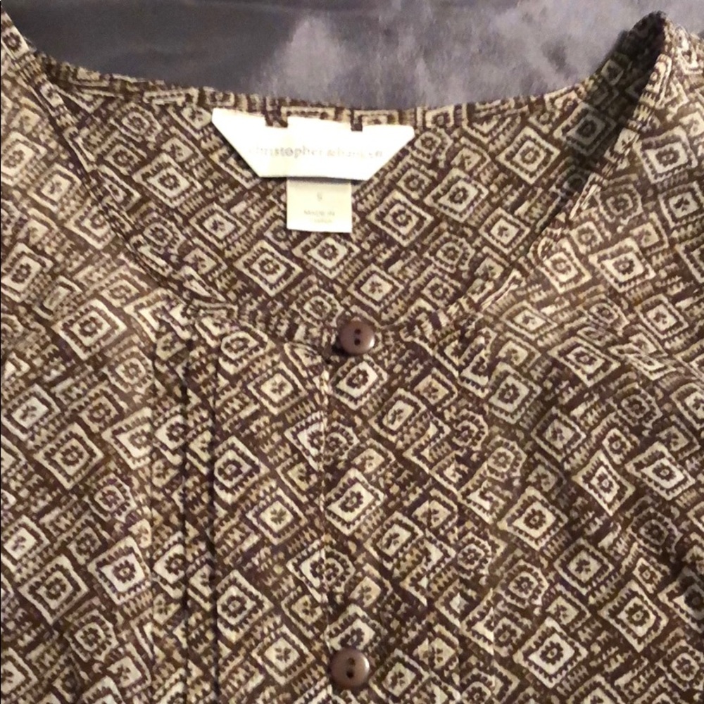 Blouse with built in camisole